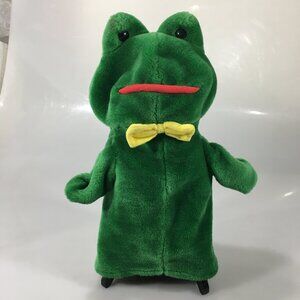 Frog and Prince Reversible Plush Hand Puppet Caltoy 12" Vintage